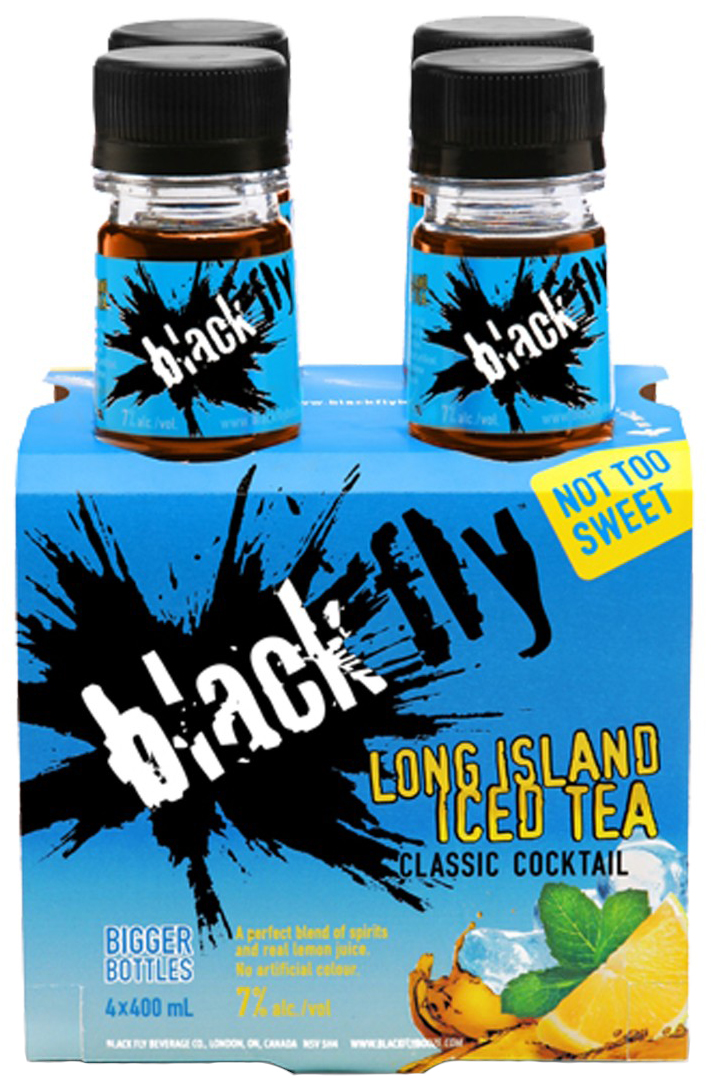 BLACK FLY LONG ISLAND ICED TEA - 4PK