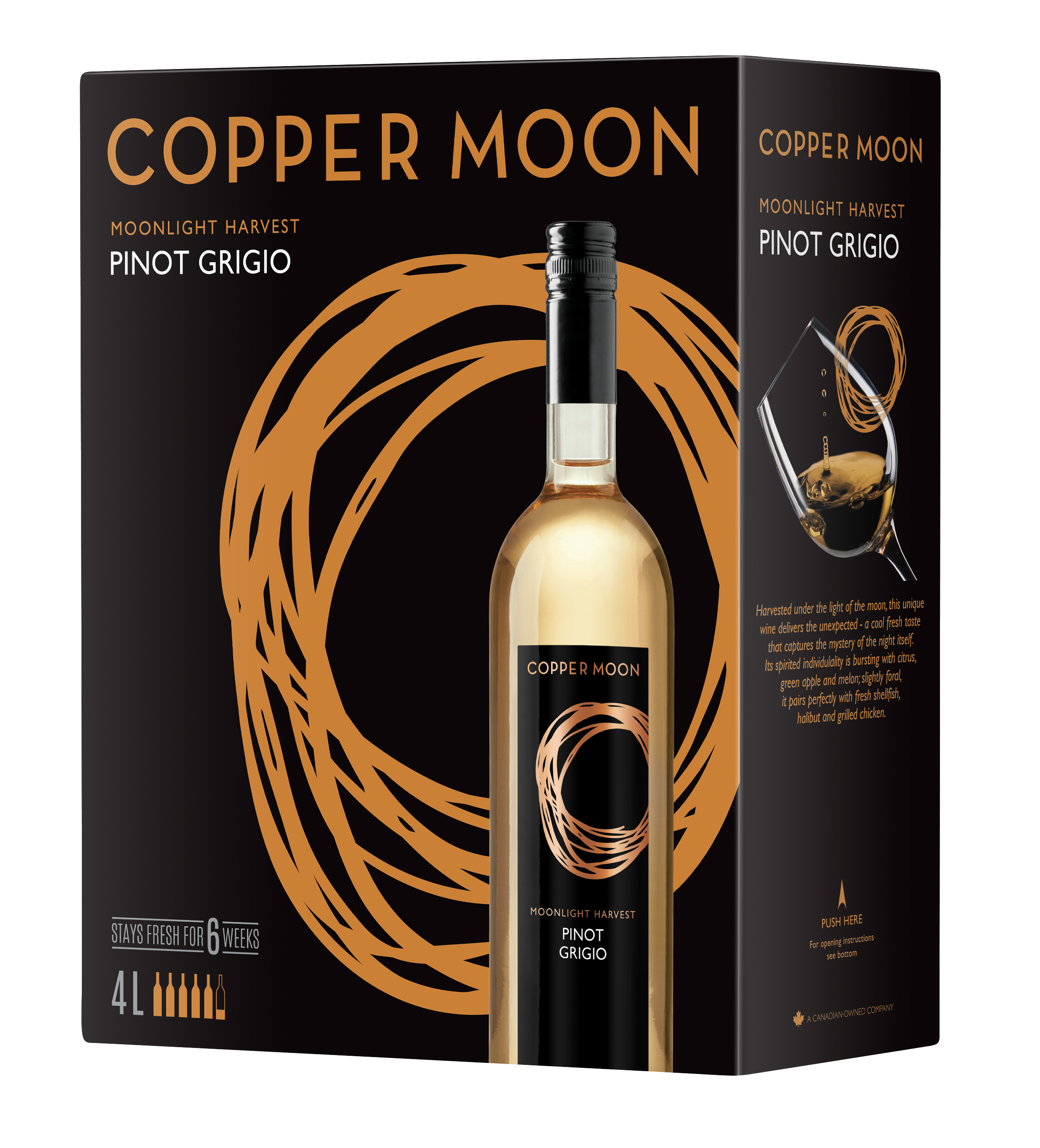 COPPER MOON - COPPER MOON PINOT GRIGIO - 4L