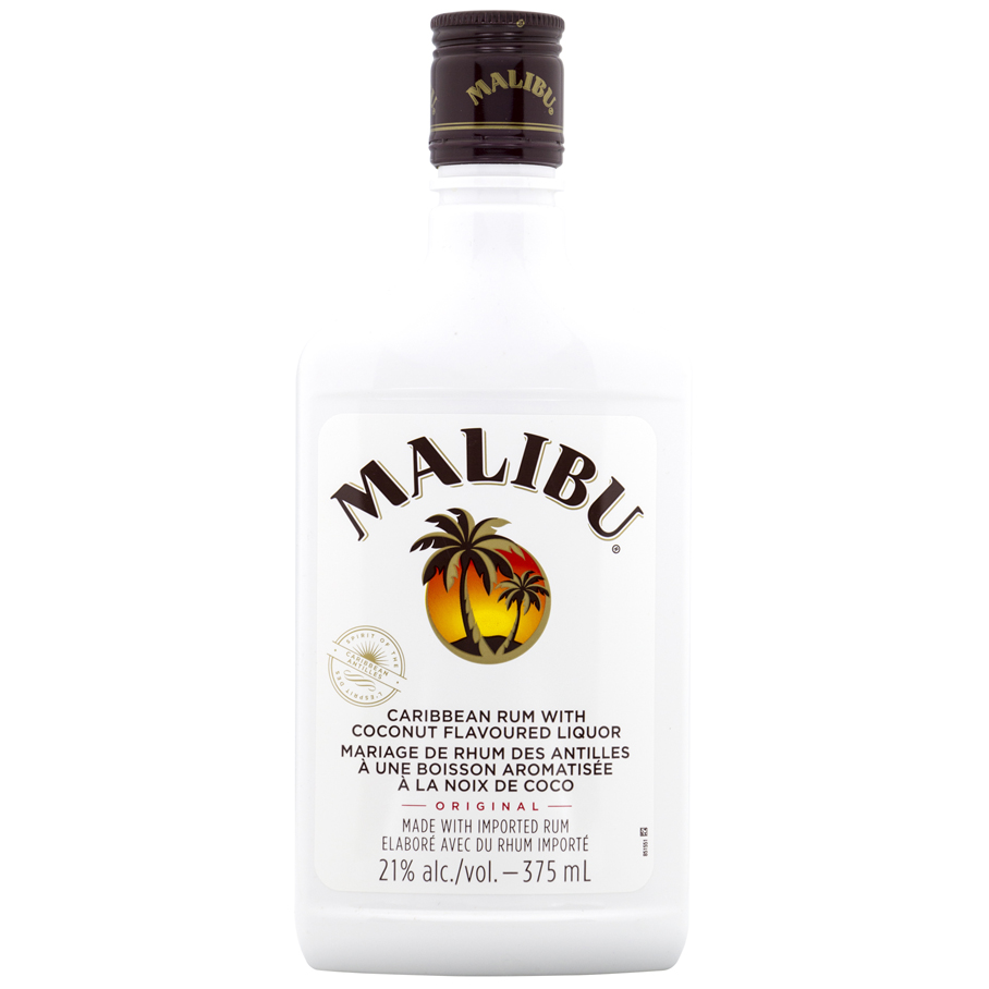 MALIBU COCONUT RUM 375 mL