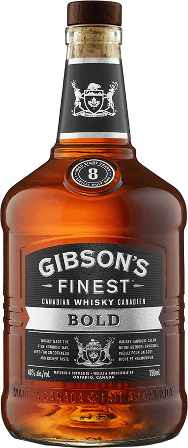 GIBSONS FINEST - GIBSONS FINEST BOLD 8 YEAR OLD - 750ML