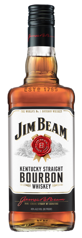 JIM BEAM WHITE LABEL BOURBON 750 mL