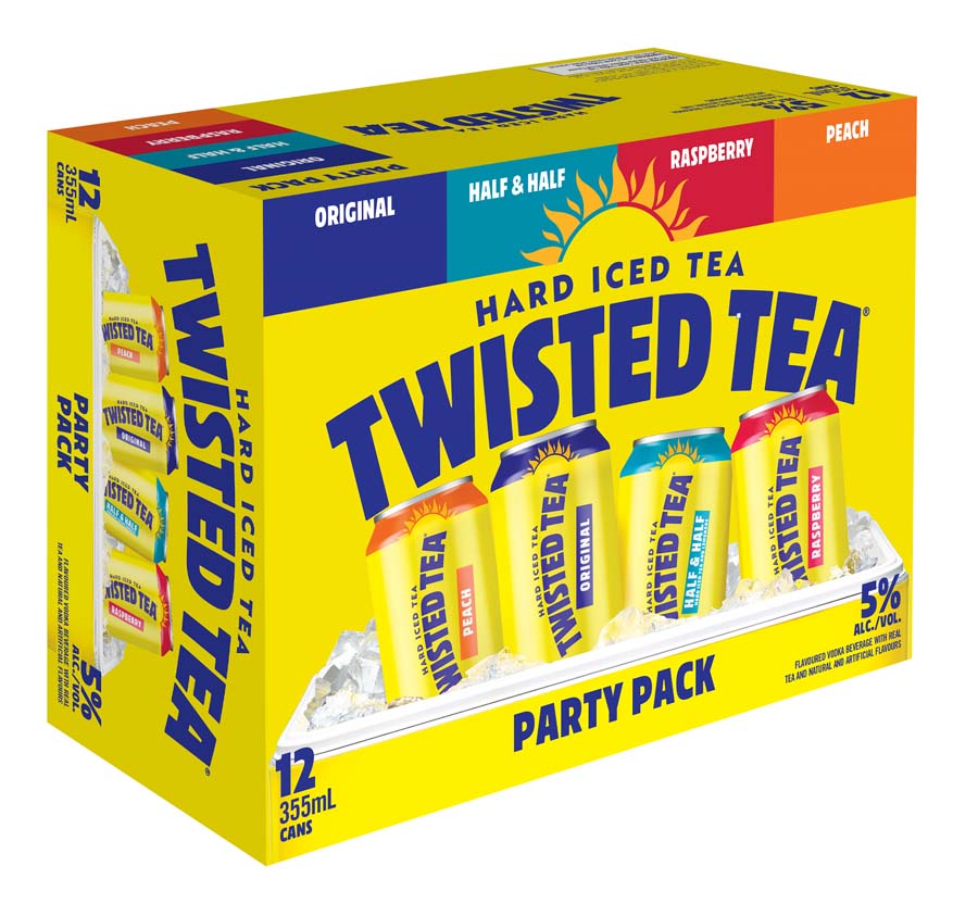 TWISTED TEA PARTY PACK 4260 mL