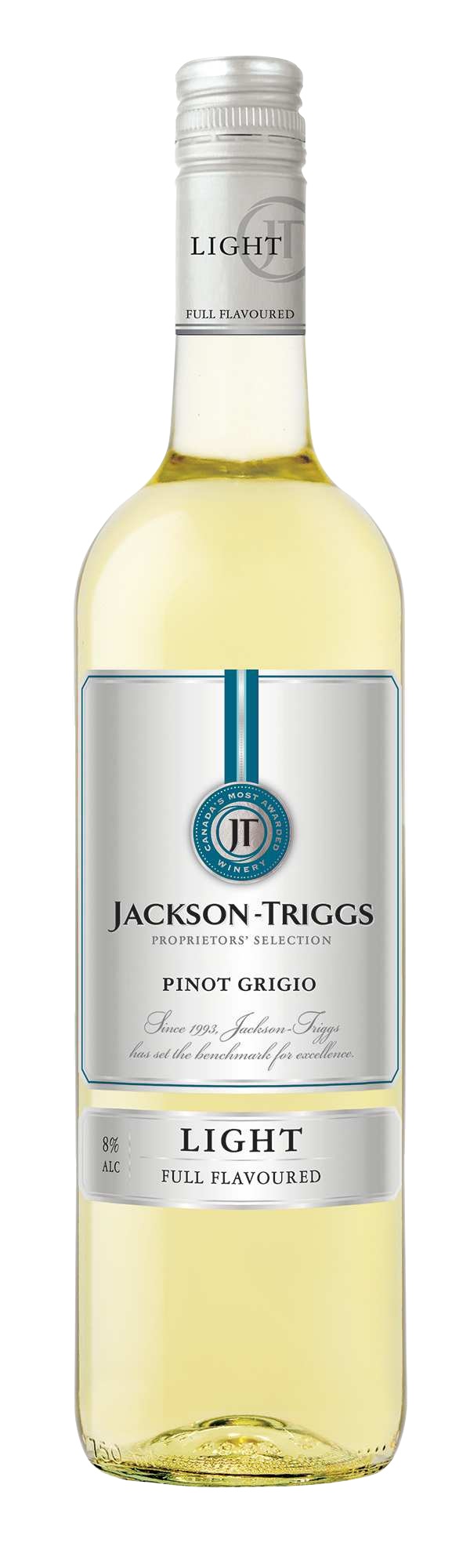 JT PROPRIETORS SELECT PINOT GRIGIO LIGHT 750 mL