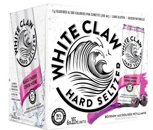 6C WHITE CLAW BLACK CHERRY 2130 mL