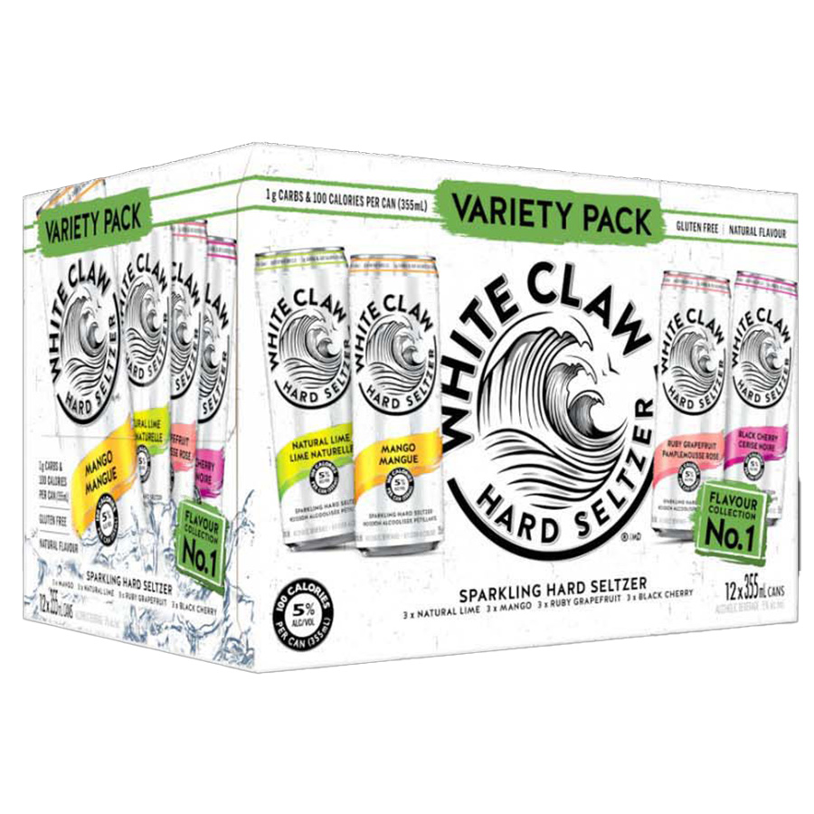 WHITE CLAW VARIETY PACK 4260 mL