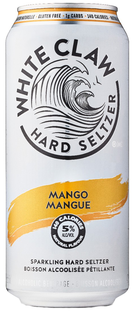 WHITE CLAW MANGO 473 mL