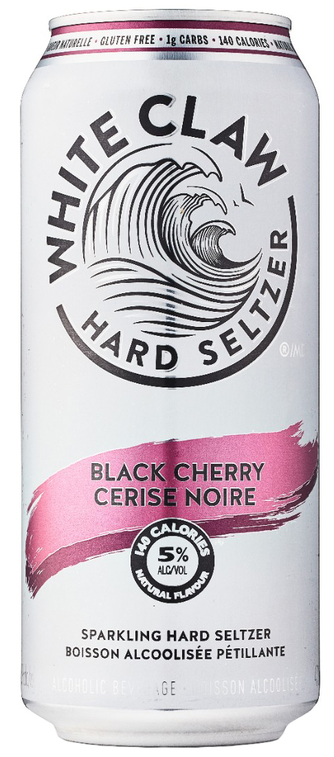 WHITE CLAW BLACK CHERRY 473 mL