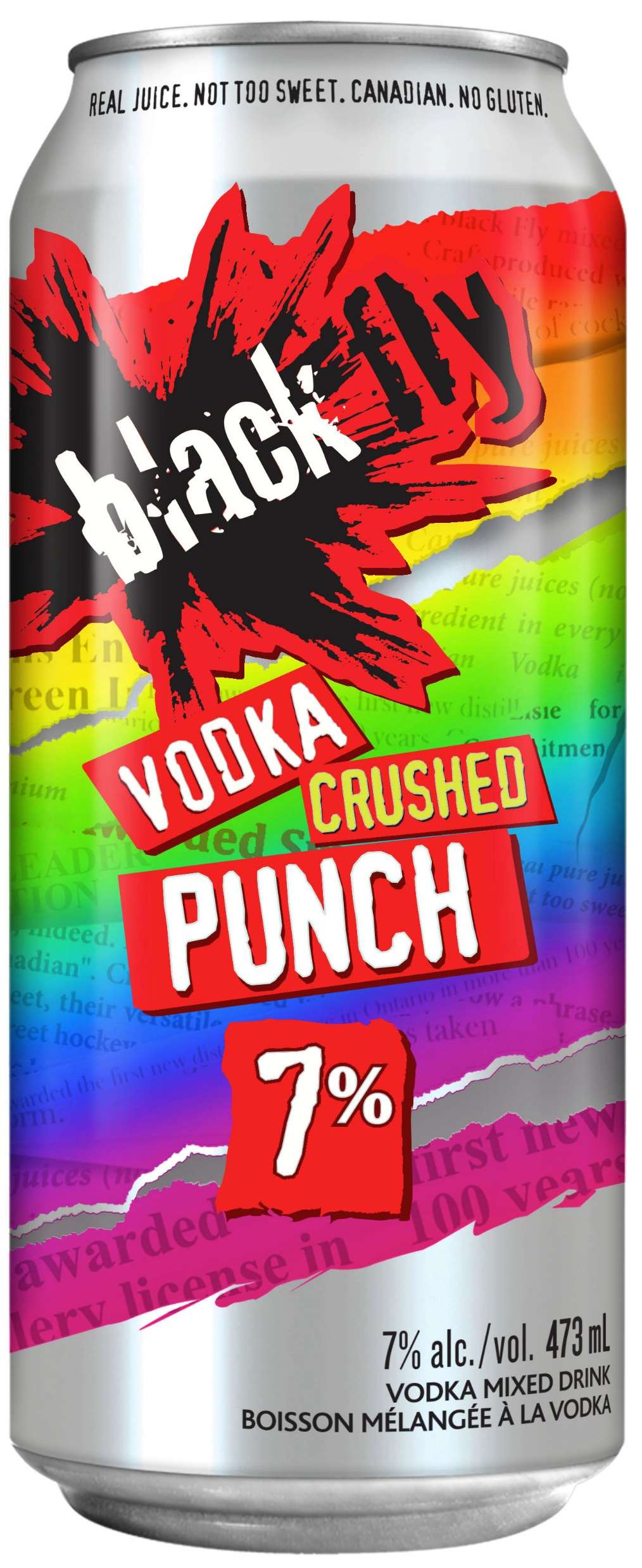BLACK FLY VODKA CRUSHED PUNCH - 473ML