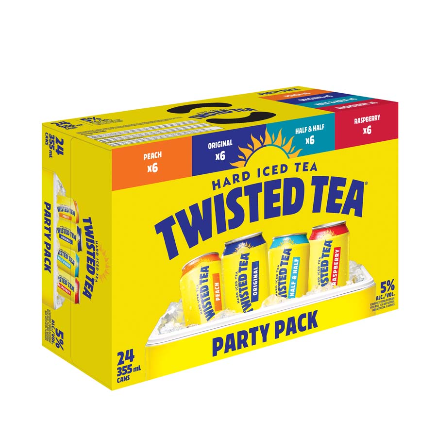 24C TWISTED TEA PARTY PACK 8520 mL