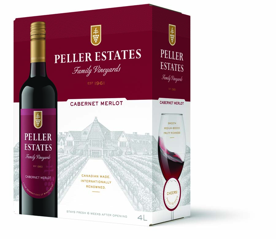 PELLER FAMILY - PELLER FAMILY VINEYARDS CABERNET MERLOT - 4L