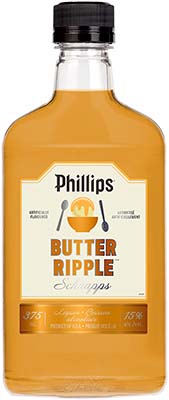 PHILLIPS BUTTER RIPPLE SCHNAPPS - 375ML