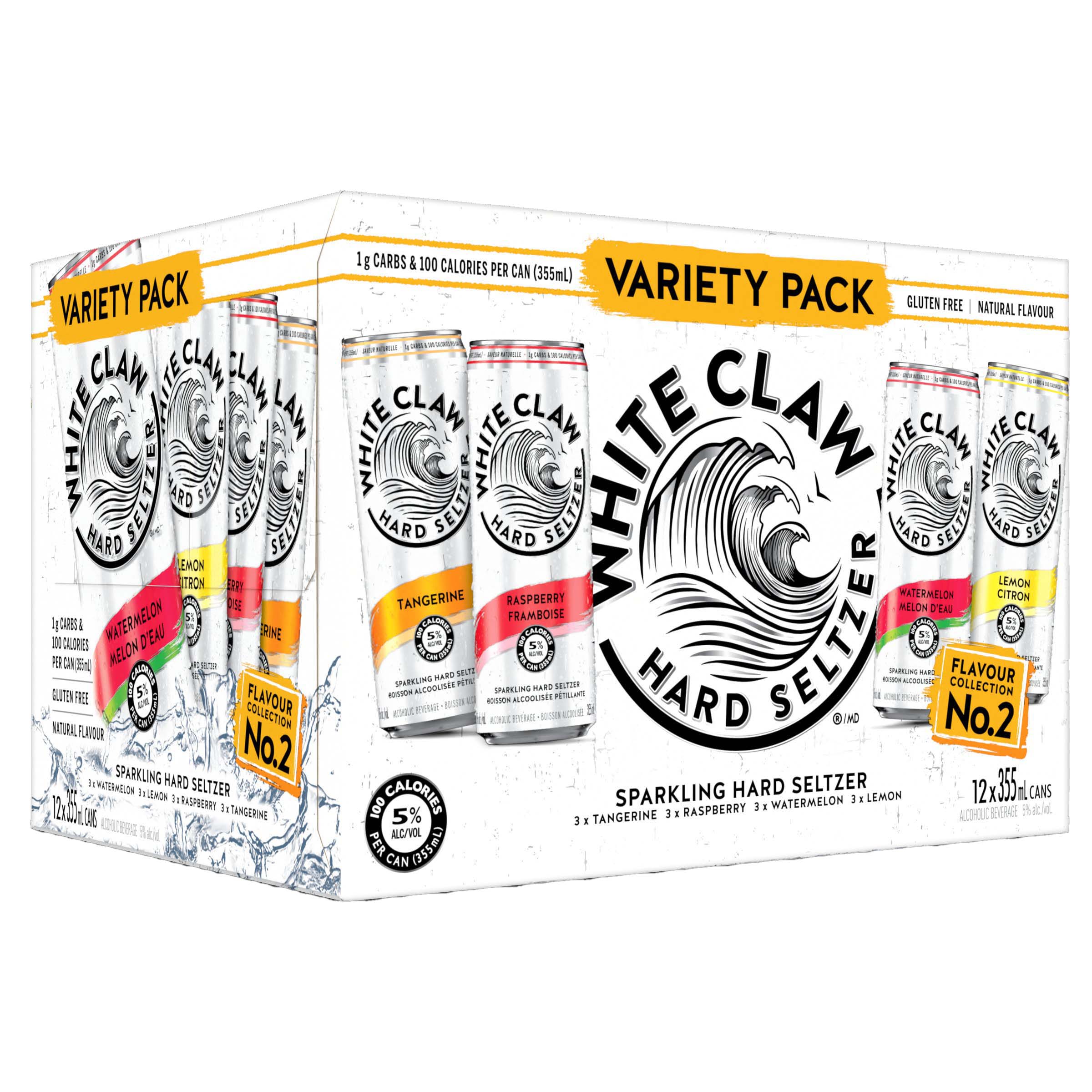 12C WHITE CLAW VARIETY PACK #2 4260 mL