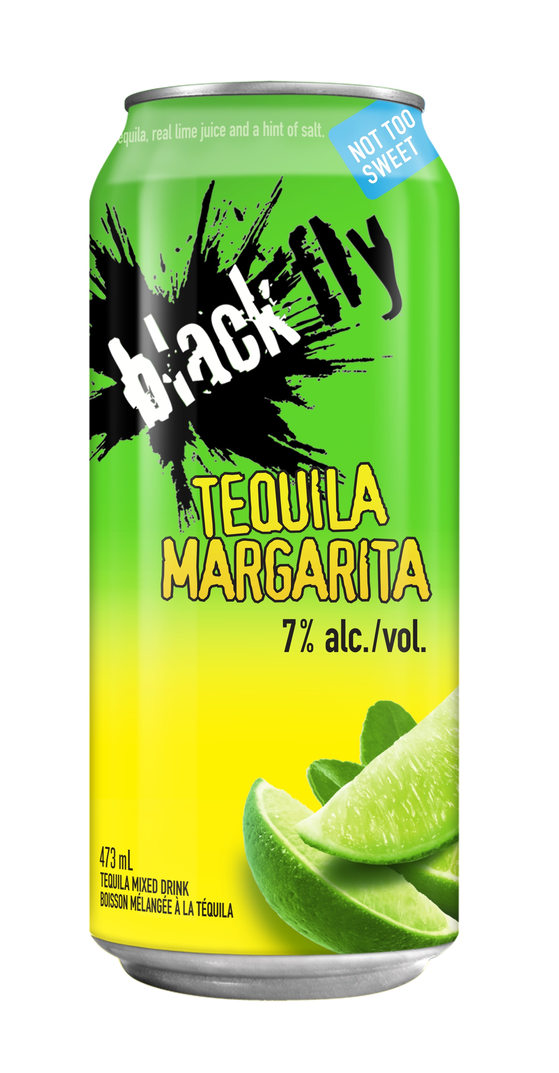 BLACK FLY TEQUILA MARGARITA - 473ML