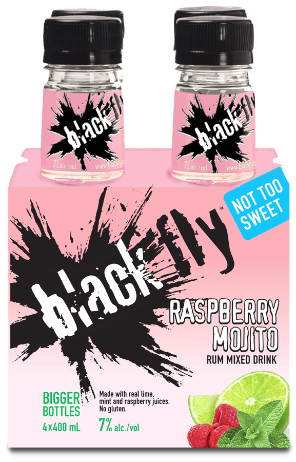 BLACK FLY RUM RASPBERRY MOJITO 1600 mL