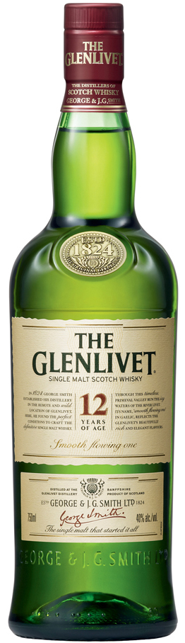 THE GLENLIVET 12 YEAR OLD - 750ML