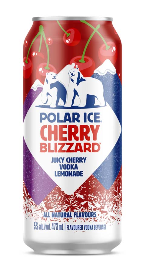 POLAR ICE CHERRY BLIZZARD 473 mL