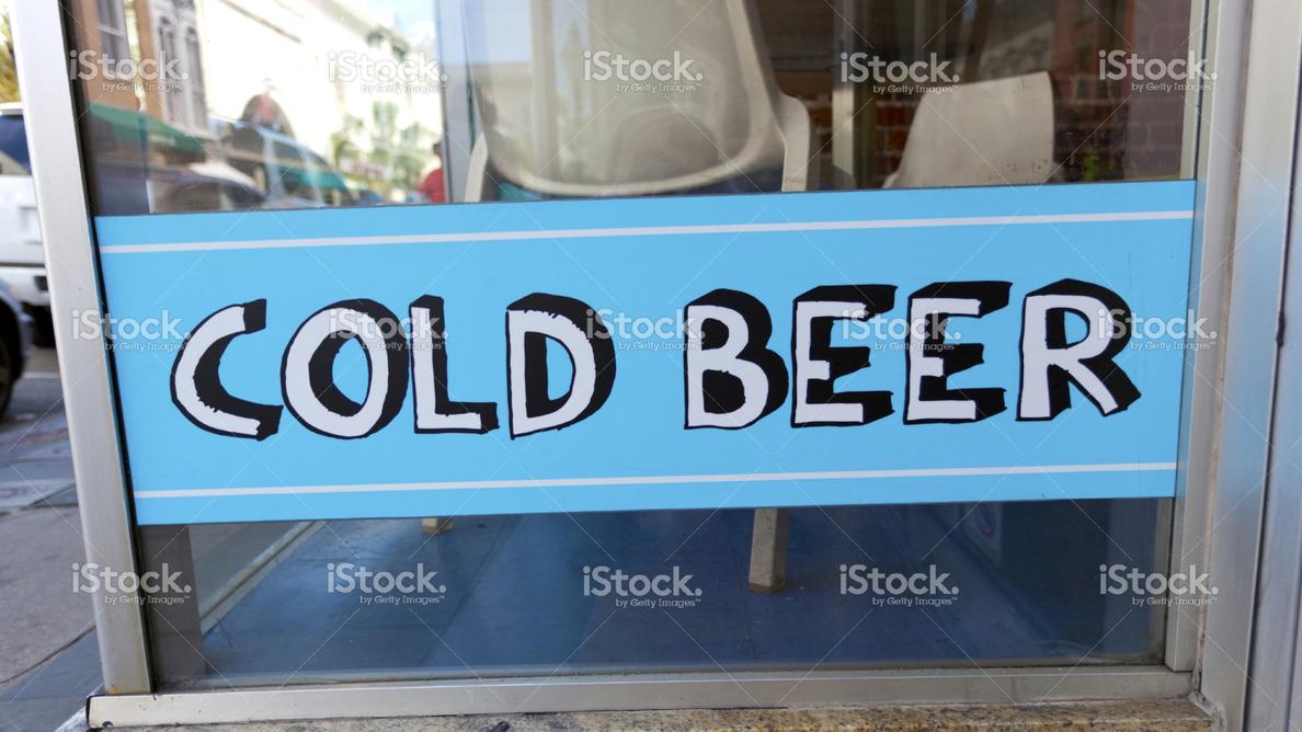 Cold Beer Advertisement